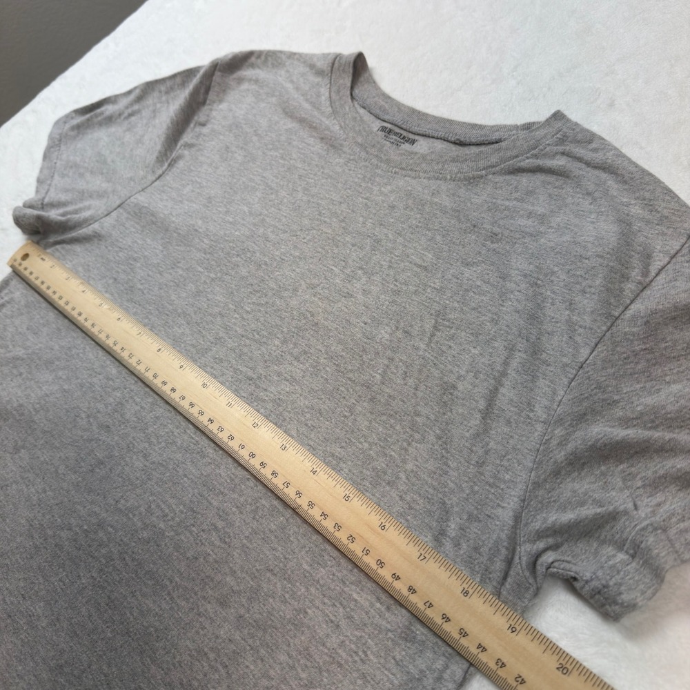 True Religion T-Shirt Mens Medium Gray Good Horseshoe Sleeve Logo Crewneck Tee‎ - Picture 6 of 7